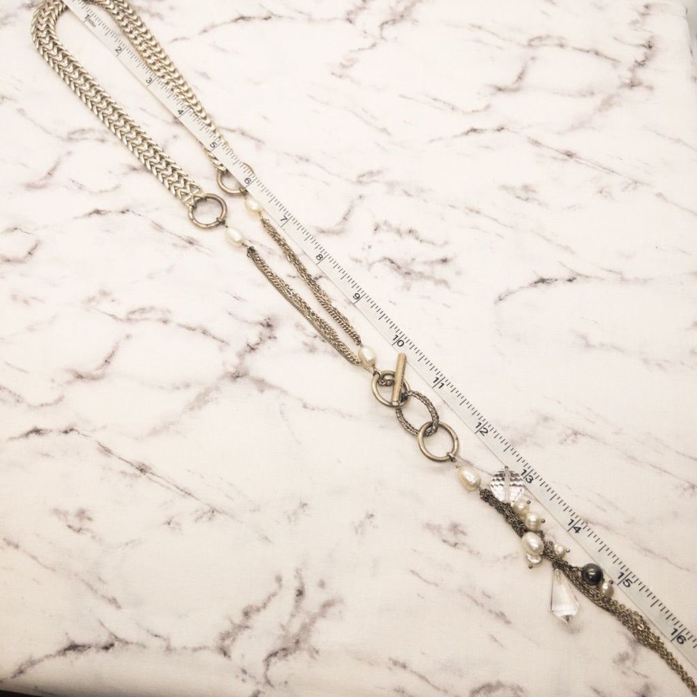 Kenneth Cole New York Tassel Necklace Chain Designer - Picture 4 of 4